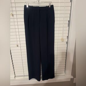 Aritzia Navy Effortless Pants NWT
